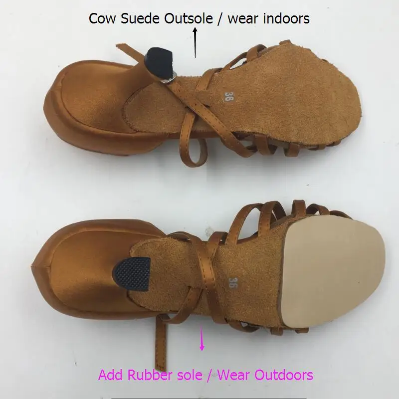 Женская обувь на резиновой подошве Zapatos De Baile Обувь для латинских бальных танцев