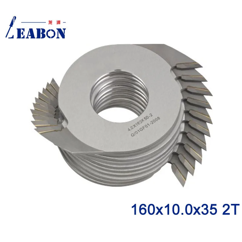 LEABON 160*10,0*35 2 т зубья деревообрабатывающее оборудование Режущий инструмент для пальцевого соединения/Деревообрабатывающий инструмент