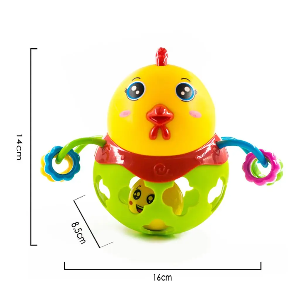 Красивый Уникальный дизайн Красочные Детские погремушка с колокольчиком детский музыкальный инструмент погремушка для 0-12 месяцев дети Чик погремушки