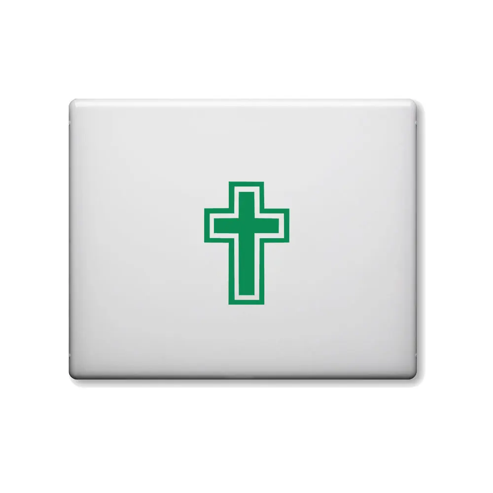 42544 23.8cm15cm Christian Cross Vinyl Sticker Decal For Cars Trucks Car Window Wall Laptop Ipad Tool Boxes Macbook Bumper Stickers
