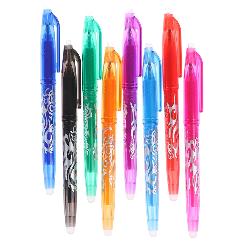 0.5mm 14.5*1.5cm Kawaii Erasable Pen Magic Gel School Office Writing Supplies Student Stationery 8 Colors For Choose |