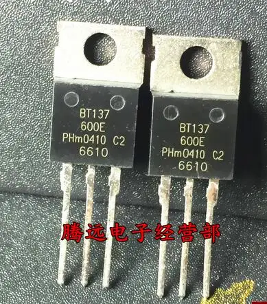Бесплатная доставка новый экологичный triac BT137 8A 600 В до-220 | Электронные компоненты