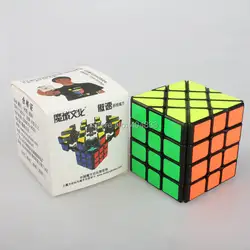 Moyu Aosu Фишер белый/черный Cube Cubo magico Cube Развивающие игрушки идея подарка Бесплатная доставка Прямая доставка кубик рубика