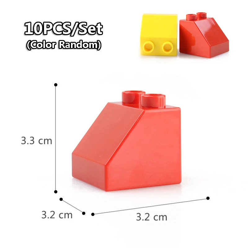 KidS Toys Big Size DIY Building Blocks Swing Dinosaurs Figures Animal Accessories Toys For Children Compatible With LegoINGly Duplo (18)