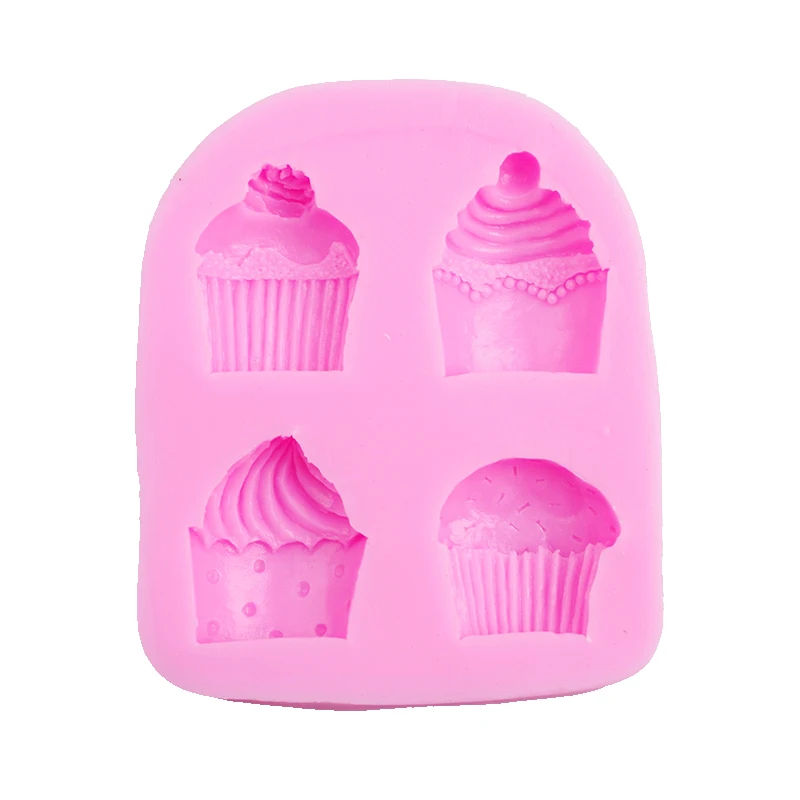 

Q-306 Wholesale freeshipping Cup Cake shape silicon mold cake decoration tool factory direct