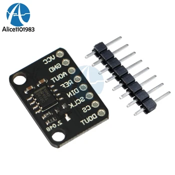 

TLC5615C 10-Bit Voltage Output Digital To Analog DAC Converter Control Board SPI Serial Reset Module 5V Single Supply Operation