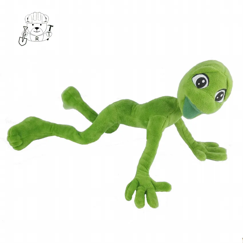 Самая горячая игрушка Дамская ту козита марсианский человек плюшевые игрушки и мягкие животные плюшевая Танцующая инопланетянин плюшевая зеленая сумасшедшая Лягушка Мягкая кукла