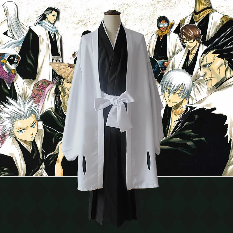 Мантия накидка с длинным рукавом и коротким рукавом|bleach cosplay costumes|costumes whitecosplay costume