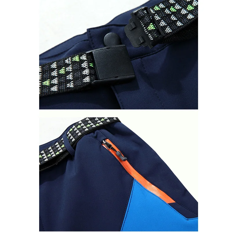 TRVLWEGO de invierno de los hombres de Camping al aire libre pantalones de Trekking senderismo escalada suave de lana deportes caza pantalones empalme color TRVLWEGO de invierno de los hombres de Camping al aire libre pantalones de Trekking senderismo escalada suave de lana deportes caza pantalones empalme color