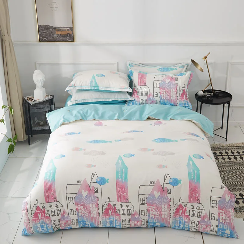 الفاخرة الحرير طقم فراش من الحرير 4 قطعة AB الجانب أوراق زهرة النحل غطاء لحاف المخدة شقة مزودة ملاءات المنسوجات المنزلية المفرش الفاخرة الحرير طقم فراش من الحرير 4 قطعة AB الجانب أوراق زهرة النحل غطاء لحاف المخدة شقة مزودة ملاءات المنسوجات المنزلية المفرش