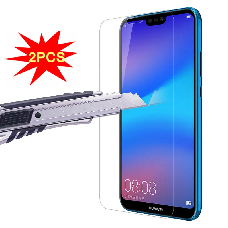 

2PCS Huawei P Smart Dual SIM Tempered Glass Huawei P Smart Screen Protector For Huawei P Smart FIG-LX1 Toughened Protective Film