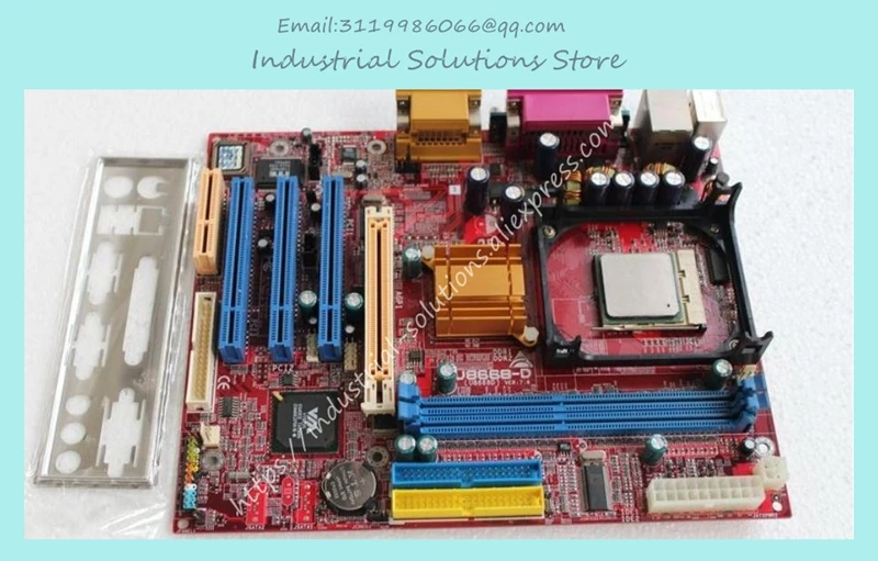 

865g P4M266 motherboard p4 2.66g cpu 100 100% tested perfect quality