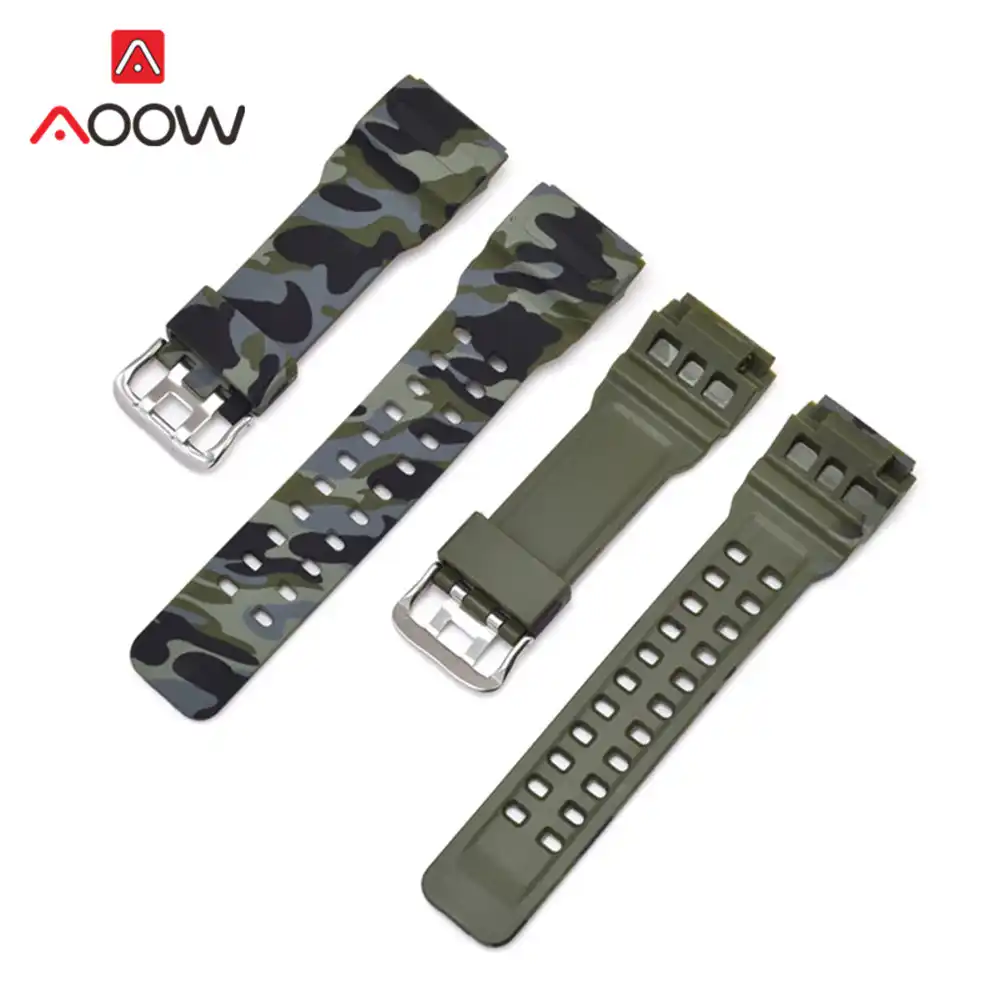 g shock camo watch band