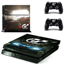 Gran Turismo Sport GT Sport PS4 Skin Sticker Decal Vinyl for Sony Playstation 4 Console and 2 Controllers PS4 Skin Sticker