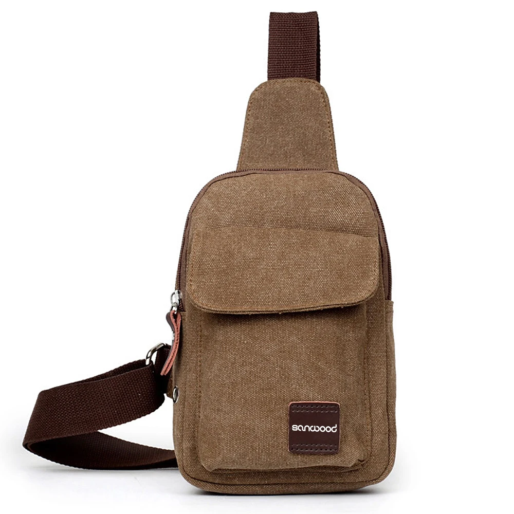 حقيبة قماش عارضة Crossbody أكياس للرجال العلامة التجارية الفاخرة أعلى جودة حقيبة صدر للرجال العسكرية مكافحة سرقة حقيبة كتفية للسفر