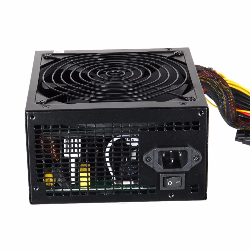 New 1600W 170-240V ATX Gold Mining Power Supply SATA IDE 6 GPU for ETH Ethereum EM88 New 1600W 170-240V ATX Gold Mining Power Supply SATA IDE 6 GPU for ETH Ethereum EM88
