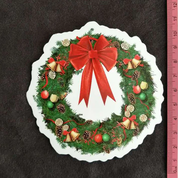 Christmas decorations Children like PVC notebook luggage fridge slide sticker Buy 3 Free 1 | Дом и сад