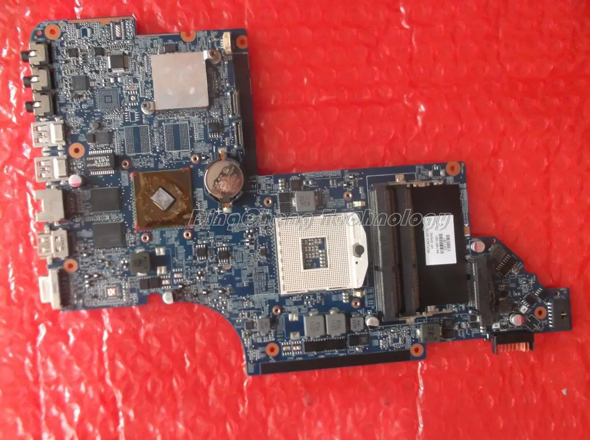 

Laptop Motherboard For hp Dv6-6000 641487-001 DDR3 HM65 HD6490/1G non-integrated graphics card