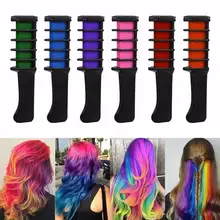 Профессиональный Мини одноразовый личный салон, временная краска для волос, расческа, мелки, инструмент для окрашивания волос