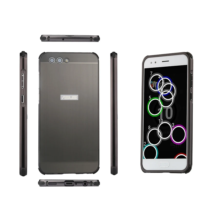 Для Asus Zenfone 4 ZE554KL противоударный металлический алюминиевый Матовая рамка акриловый чехол Для Zenfone 4 ZE554KL