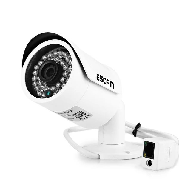 

Dual-stream Encoding IR Bullet IP Network Camera HD 720P CMOS Sensor Adjustable IP66 Waterproof Shell for Indoor and Outdoor