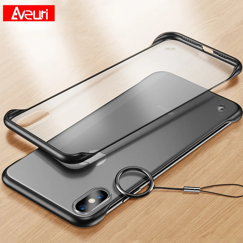 Роскошный прозрачный чехол для iPhone 6 6S 7 8 Plus Ультратонкий Жесткий из
