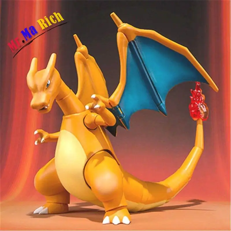 Charizard S.H. Figuarts СВЧ Tamashi Limited Действие ПВХ Рис игрушки