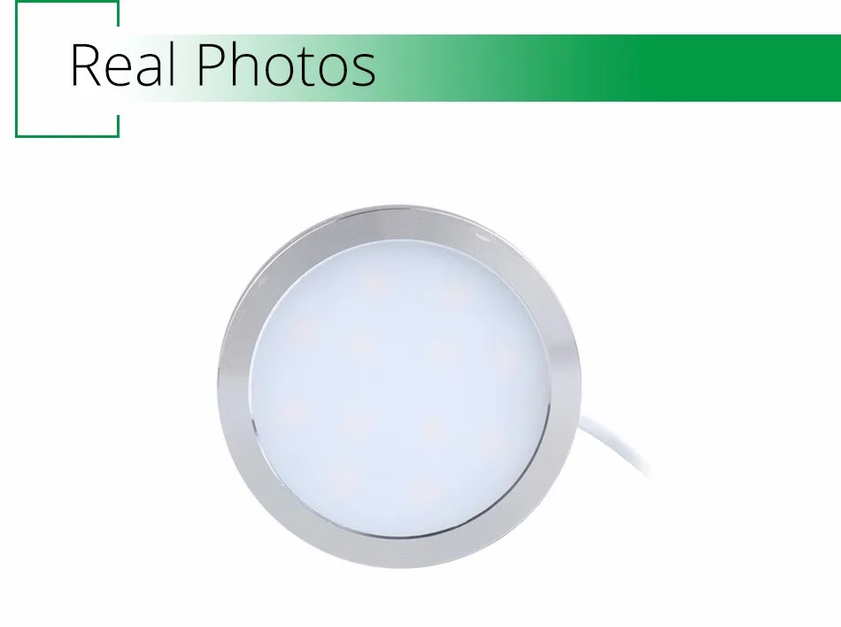 Under Cabinet Lights LED Puck Light Kitchen Round 12V Counter Shelf LED Closet Cupboard Showcase Drawer Wardrobe Indoor Lighting (8)