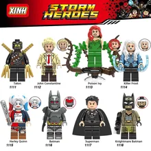 Legoings Super HeroesSuperhero DC Batman Superman Frost Cream Killer Assembled Building Blocks