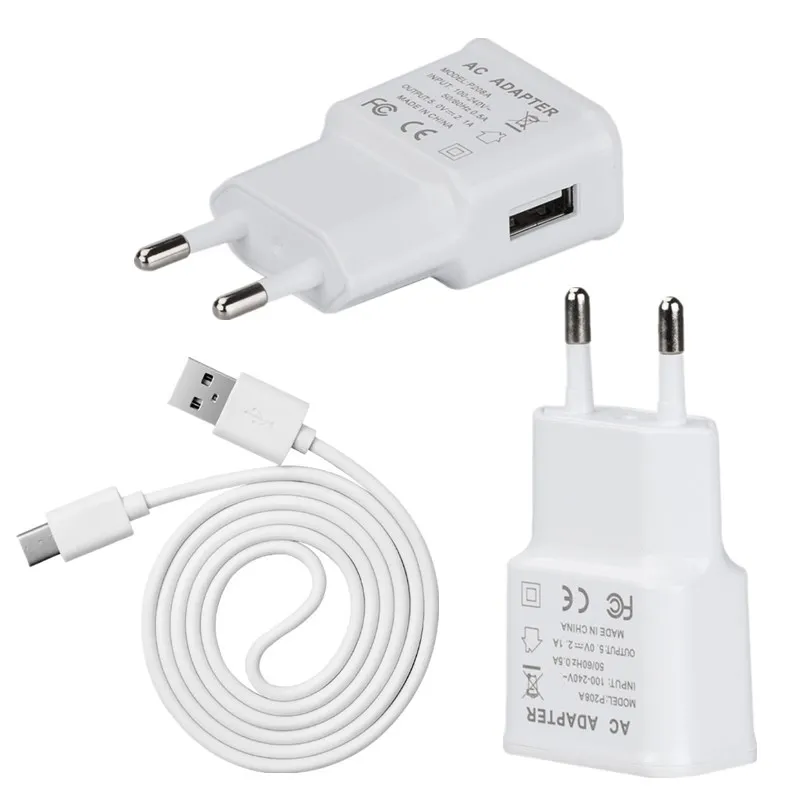 

Type C & Micro USB Cable For Huawei P20 Lite P30 Pro P10 P9 Plus P8 Lite 2017 Fast Travel Charger for P Smart Plus 2019 charge