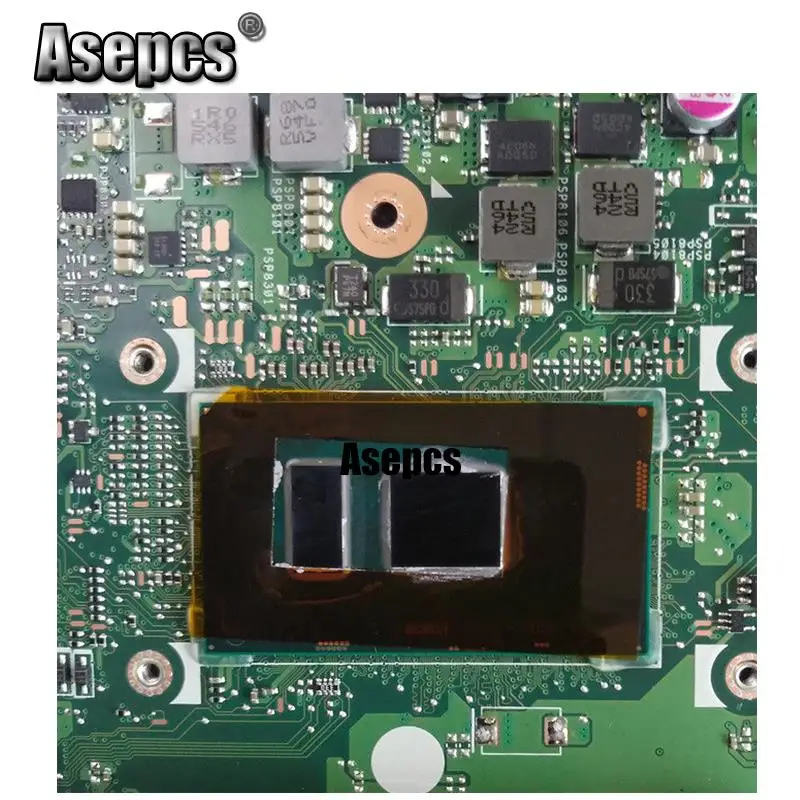 Asepcs X555UA материнская плата для ноутбука ASUS X555UJ X555UF F555U X555UB X555UQ X555U Тесты оригинальная материнская плата 4G Оперативная память I7-6500U