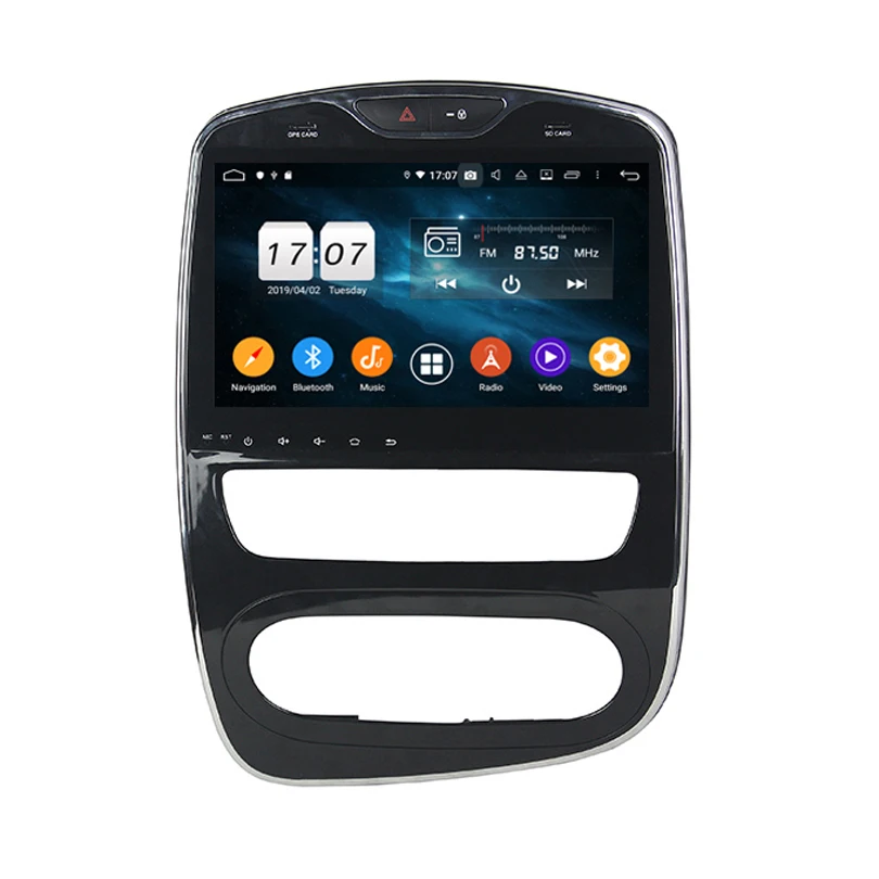 Sale 10.1 inch 4+32G Android 9.0 car multimedia Player for Renault Clio 2016-2018 with GPS Wifi NO DVD 1
