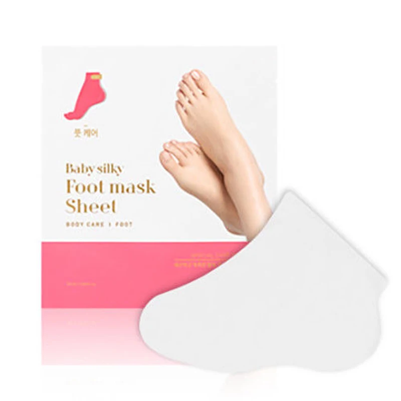 

Holika Holika Baby Silky Foot Mask Sheet Foot Peel Mask Only Need One Pair Remove Dead Skin Foot Mask Peeling Cuticles Heel