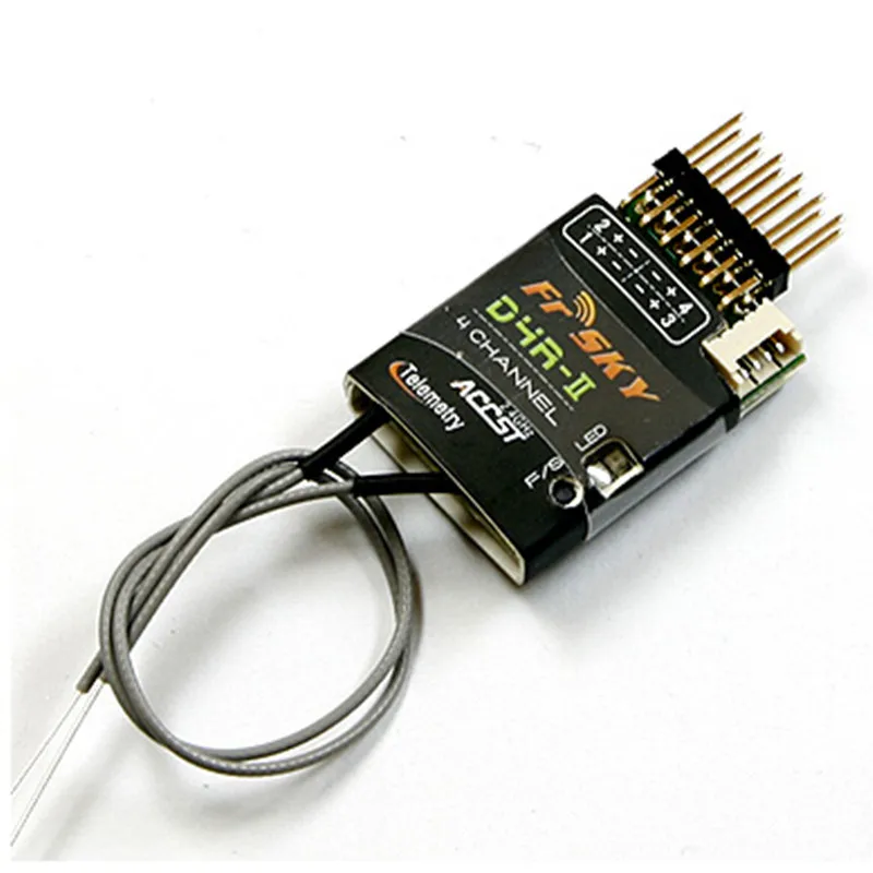

FrSky D4R-II 2.4G 4CH Telemetry Receiver for Taranis X9D Plus RC Quadrotor