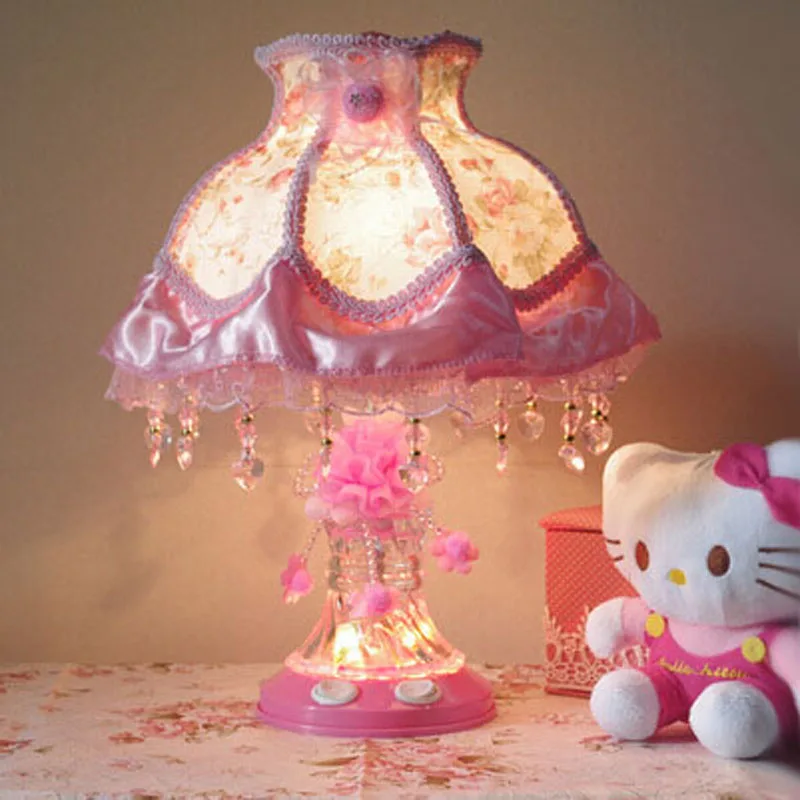 European court luxurious and elegant wedding table lamp retro living room bedroom bedside lamp ...