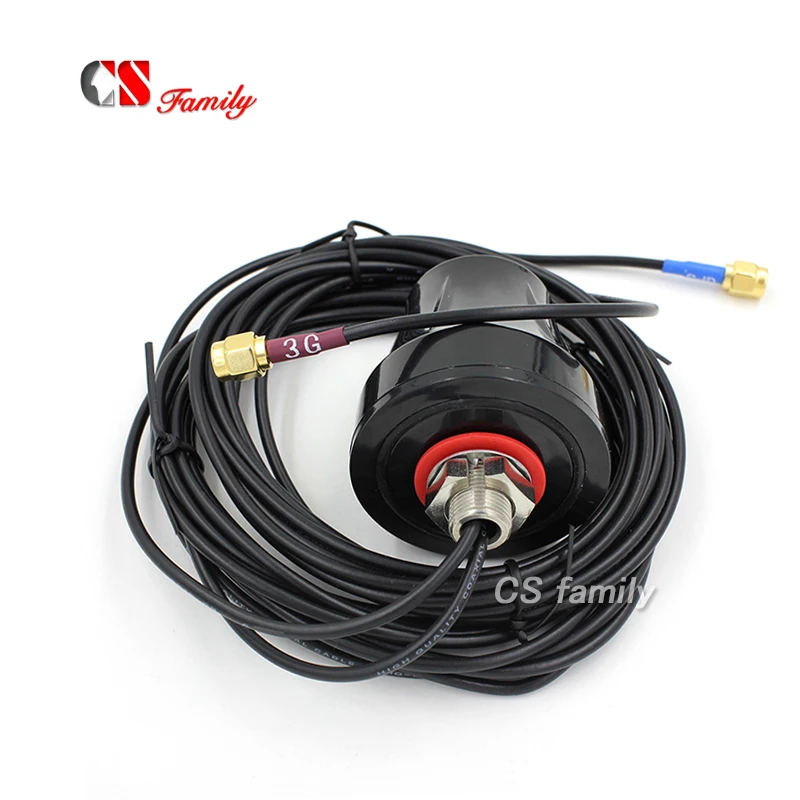 Комбинированная антенна GPS 3G водонепроницаемая Антенна HSDPA|antenna sma|antenna sma malegps antenna