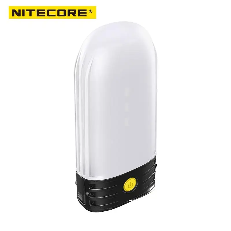 NITECORE LR50 перезаряжаемый фонарь для кемпинга и внешний аккумулятор 9x светодиоды с высоким цветопередачей 250 люменов используются 2 батарейки 18650 или 4xCR123A - Цвет: Without battery