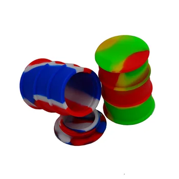 

2pcs 26ml Oil Barrel Lego Silicone Oil concentrate Container or Bho silicone butane oil jars - Non Stick Slick oil Dab wax jar