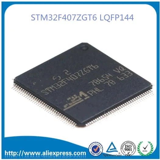 LQFP144 STM32F407ZGT6 микроконтроллеры 32 бита