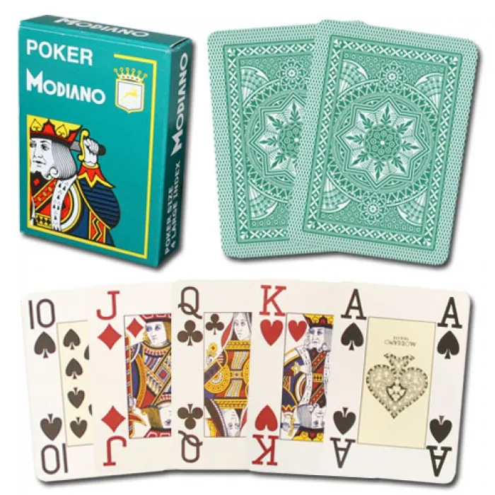 Unbekannt 1 x Premium Poker Cartas Jumbo Gran Índice 2 Pips Corner Eckzeichen Pokerkarten 100% plástico rojo nuevo juego cartas Casino impermeable 