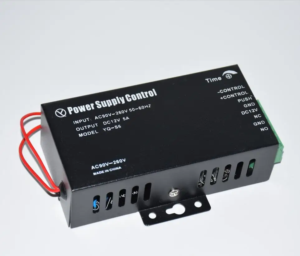 RFID дверной замок система контроля доступа трансформатор питания 12VDC 5A с входом 110 V~ 240 V AC