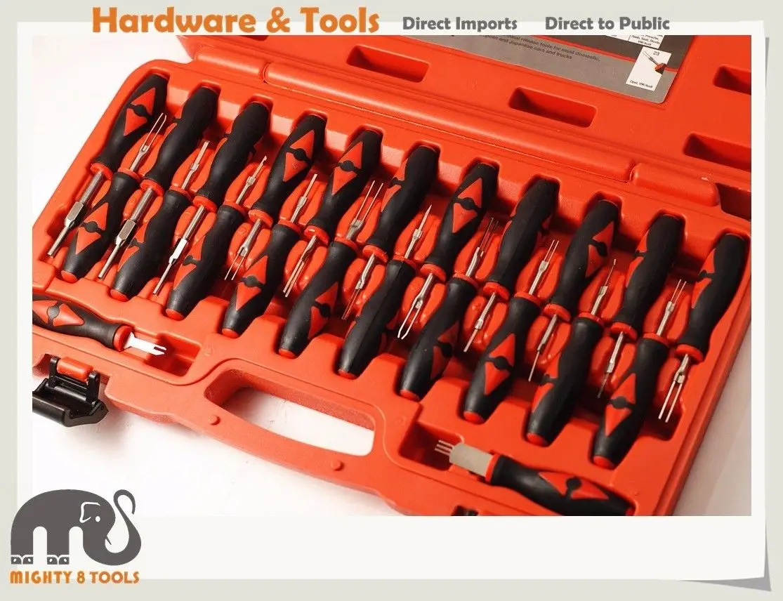 

23pc Universal Wire Terminal Connector Tool Retrieve for European Car Models