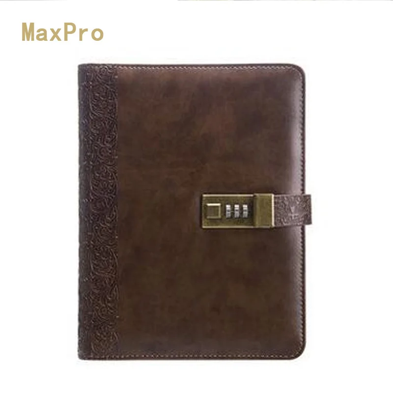 2017 Planner Vintage Notebook A5 Personal Diary With Lock Notebooks