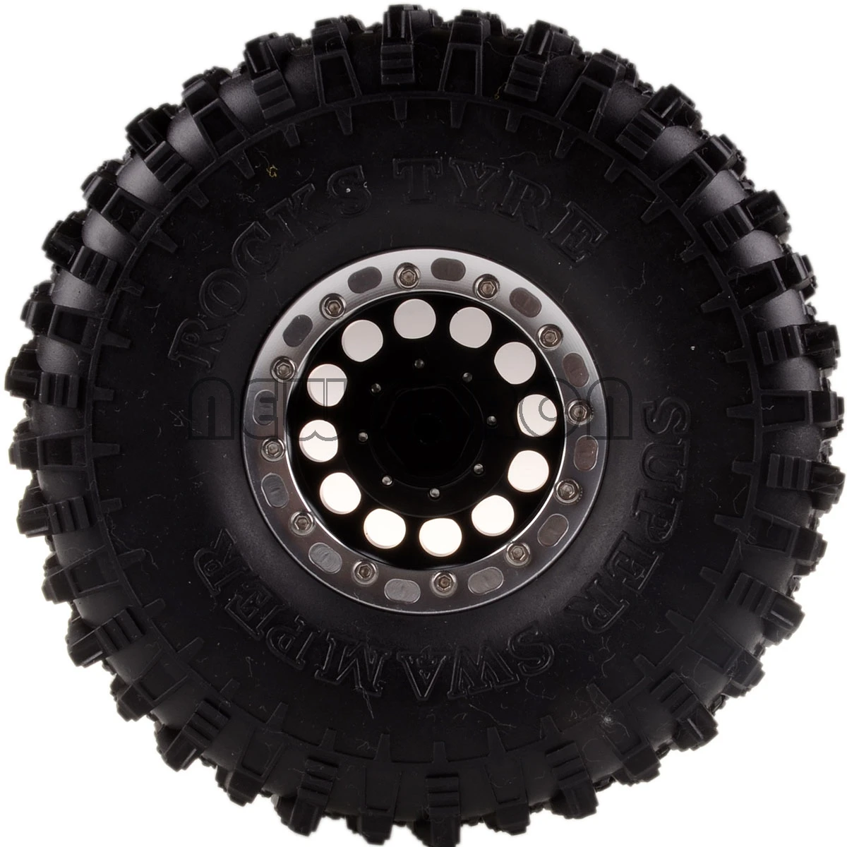 Новые металлические колеса ENRON 4 шт. 1 9 &quot обода 120 мм шины Super Swamper Rocks RC 1/10 Rock Crawler TRX4