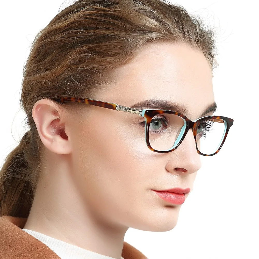 OCCI CHIARI полный обод для мужчин черный ацетат близорукость прозрачные линзы глаз оптические очки в оправе очки W-CAPUT