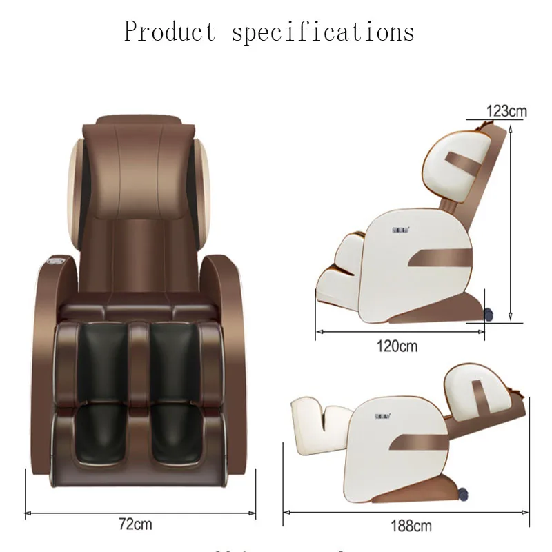 Домашний стул для массажа автоматический Электрический многофункциональный космический массажер для пожилых диванов Chai