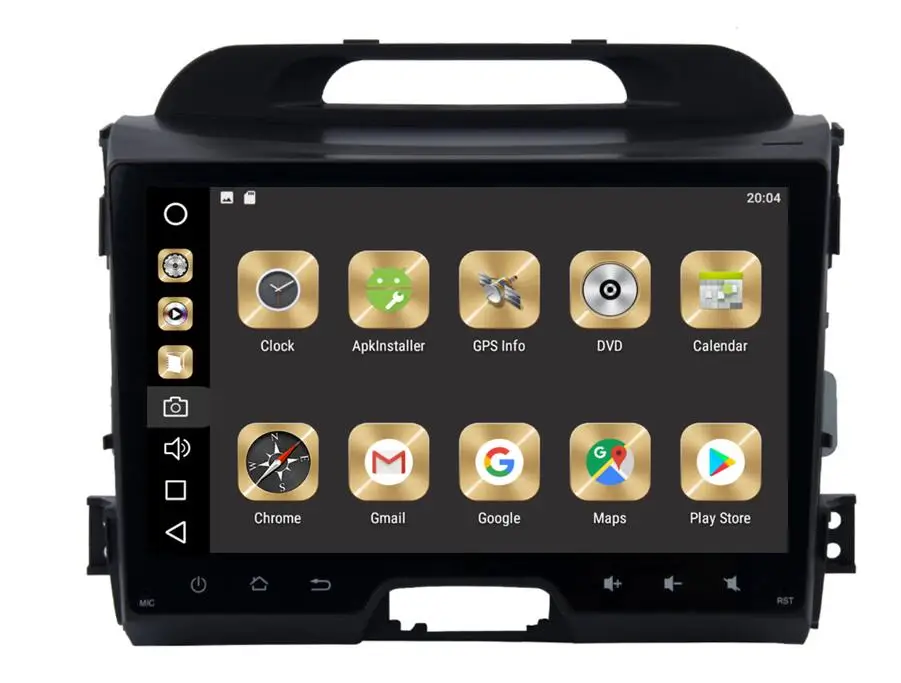 Sale IPS 4GB Ram 8-Core 32GB Flash 9inch Android 9.0 Car Dvd Gps For Kia Sportage R SportageR2011-2016 Car Pc Multimedia Audio Radio 5