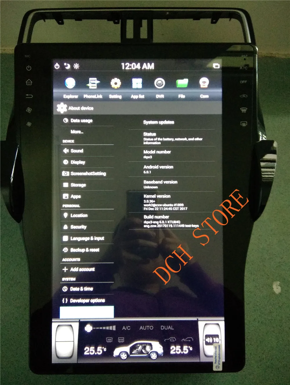 1" вертикальный экран tesla стиль Android 8.1автомобильный dvd-плеер gps навигация для Toyota Land Cruiser Prado PX6 CARPLAY радио