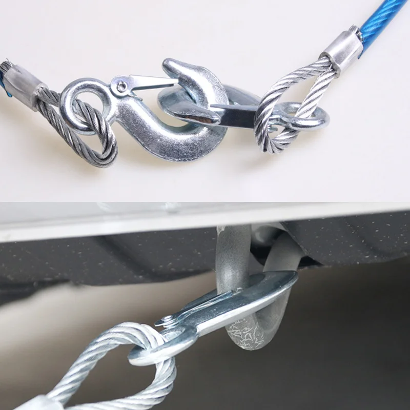 حار 1 قطعة 4 m الجر حبل للسحب سيارة الانقاذ النايلون 3 طن دائم ل في الهواء الطلق الطوارئ BX حار 1 قطعة 4 m الجر حبل للسحب سيارة الانقاذ النايلون 3 طن دائم ل في الهواء الطلق الطوارئ BX