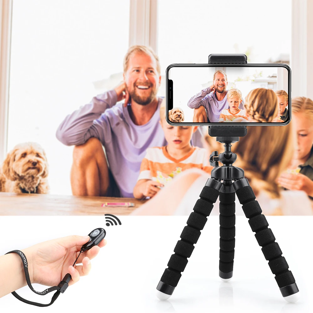 Штатив Vamson Gorillapod Octopus для xiaomi yi 4k lite dji osmo pocket gopro hero 7 6 5 4 session iphone VP414E|Штативы| |